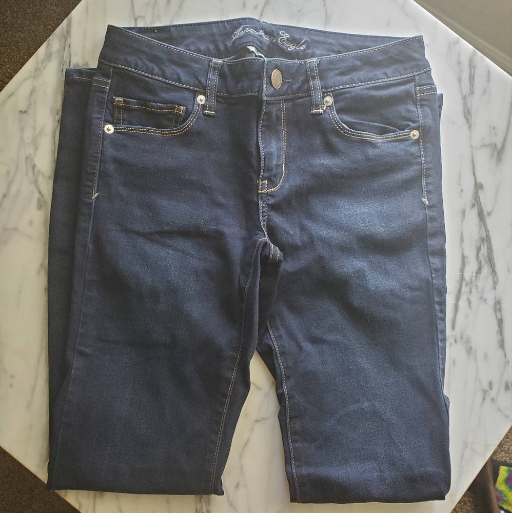 American Eagle Skinny Jeans Size 10 Short